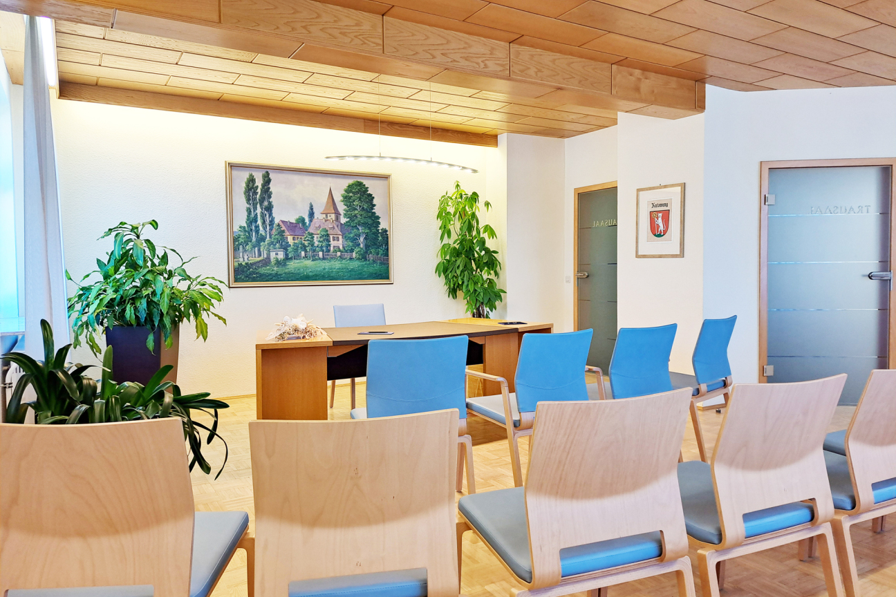 Trausaal im Bürgeramt Süd, Bild © Manuel Wörner / Stadt Nürnberg