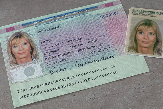 Personalausweis neu und vorlaeufig