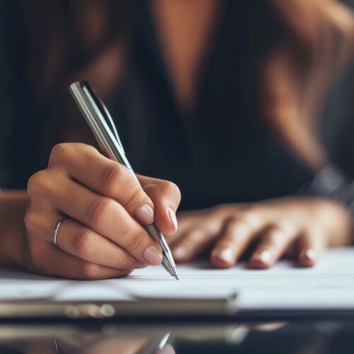 © anamulhasan hand of businesswoman signing a contract, AdobeStock © anamulhasan