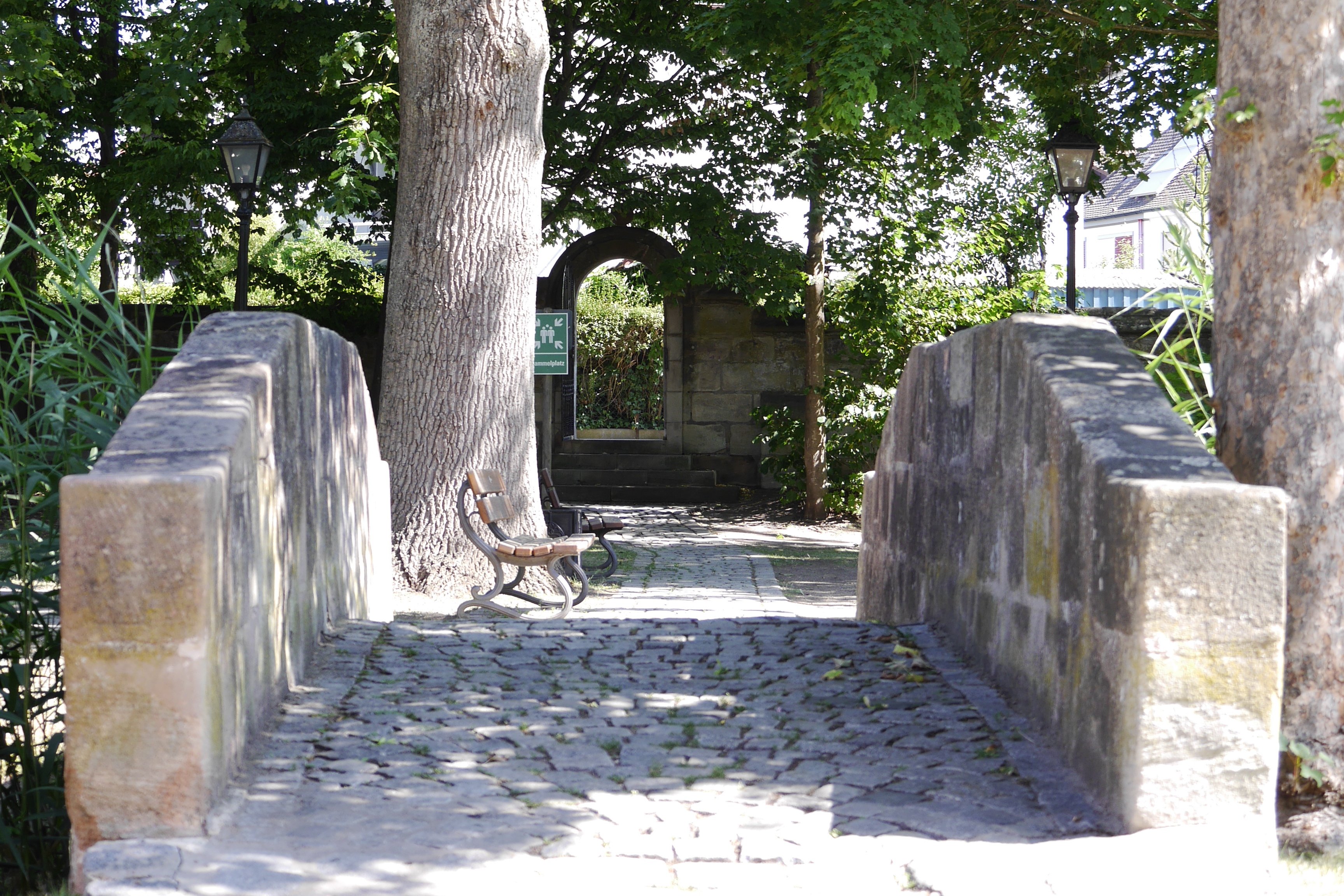 Brücke beim Pellerschloss