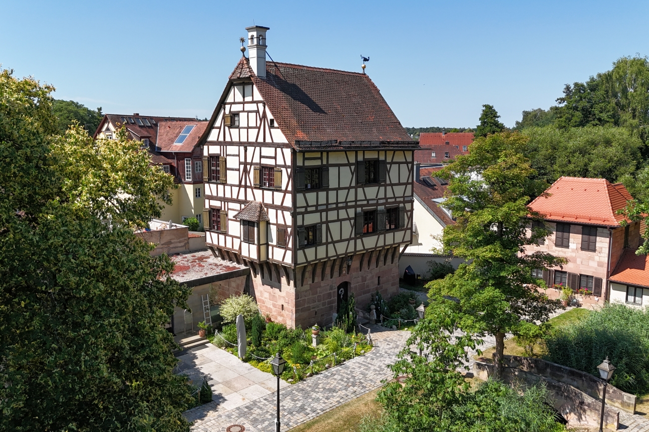 Pellerschloss Luftbild