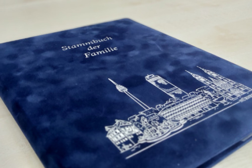 Stammbuch Nürnberg blau © Eva Häusler