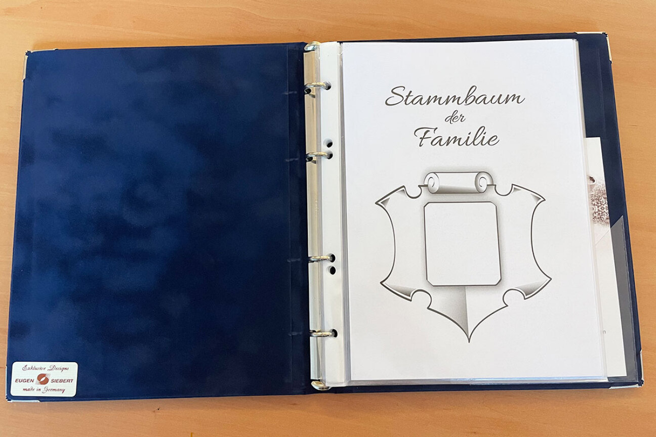 Stammbuch Nürnberg blau