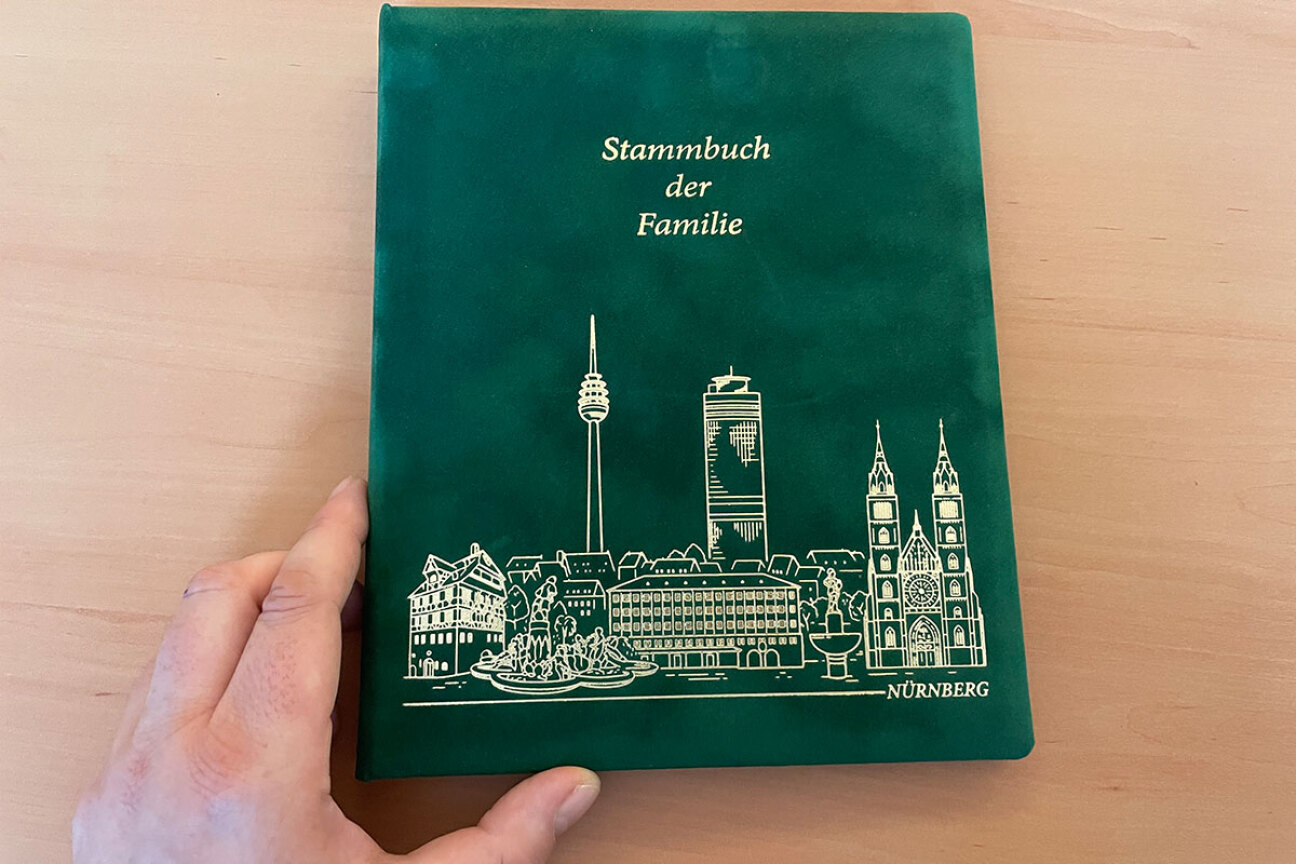 Stammbuch Nürnberg grün