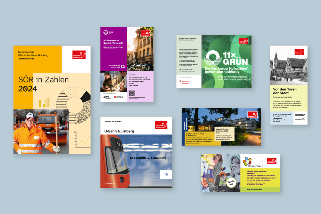 Bild © Stadtgrafik Nürnberg Beispiele, Bild © Stadtgrafik Nürnberg