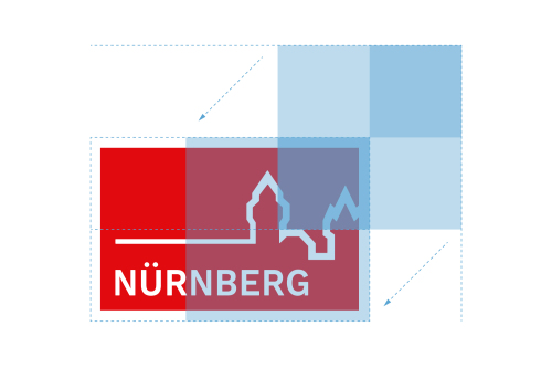 © Stadtgrafik Nürnberg Platzierung Markenzeichen © Stadtgrafik Nürnberg