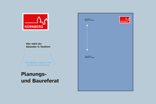 Absender textlich genannt