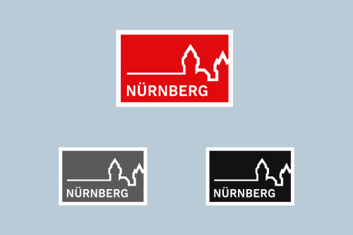 © Stadtgrafik Nürnberg Markenzeichen Farbstellungen © Stadtgrafik Nürnberg