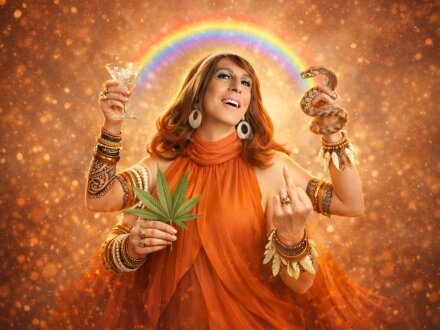 Foto von Roman Söllner als Frau Ursula., Bild © Roman Söllner