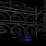 „Der tanzende Raum“ von Martin Mayer und Quirin Empl bei der Blauen Nacht 2014