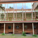 Krafftscher Hof mit Glasfassade