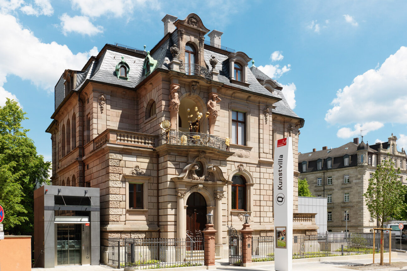 Bild © Annette Kradisch / Stadt Nürnberg Außenansicht Kunstvilla, Bild © Annette Kradisch / Stadt Nürnberg