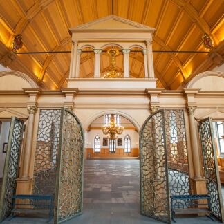 ( Bild: Christine Dierenbach / Christine Dierenbach / Stadt Nürnberg ) Historischer Rathaussaal