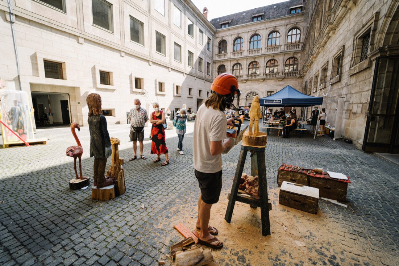 Rathaus Innenhof, Image © Matteo Hupfer / Stadt Nürnberg