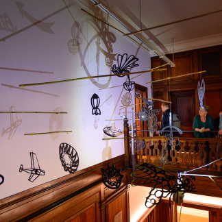 Message Mobile – Eine visuelle Objektinstallation von Annett Langer und Stephan Schwarzmann