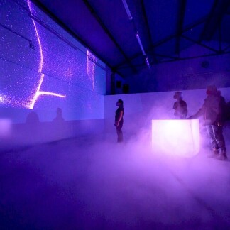 Pattern of Noise - Eine audiovisuelle Installation von Viola Karaalioğlu, Tim Auzinger und Hannah Gebauer