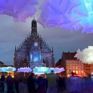 „Waldplastik!" von der TU München bei der Blauen Nacht 2014