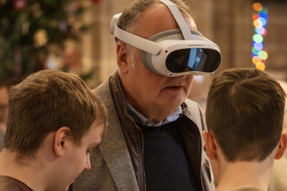 3. Innovationssymposium Ehrenhalle/Führung durch die Ausstellung 7, Bild © Stadt Nürnberg Stadtarchiv Marta Beck