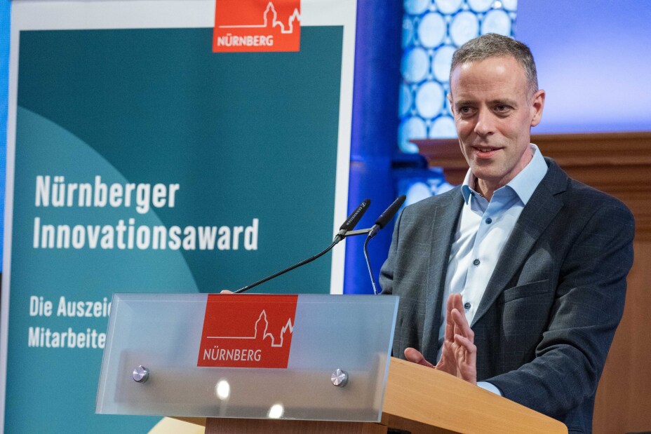 Spannend auch der Input von Staatssekretär Dr. Markus Richter, Bild © Stadt Nürnberg Stadtarchiv Marta Beck