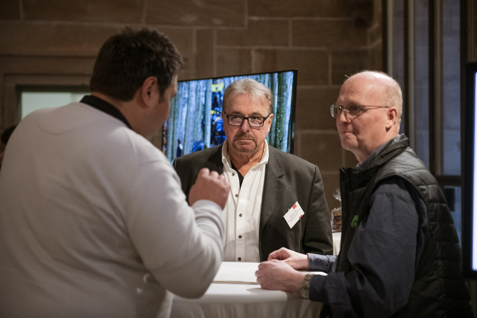 3. Innovationssymposium Ehrenhalle/Führung durch die Ausstellung 10, Bild © Stadt Nürnberg Stadtarchiv Marta Beck