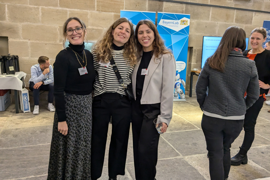 2. Innovationssymposium 2024 - Unterstützerinnen von DiP, Bild © Melanie Overberg / Stadt Nürnberg