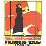 Plakat Frauentag 1914