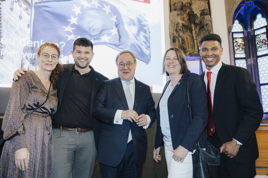 Bild © Giulia Iannicelli / Stadt Nürnberg Gruppenfoto vom Europaempfang., Bild © Giulia Iannicelli / Stadt Nürnberg