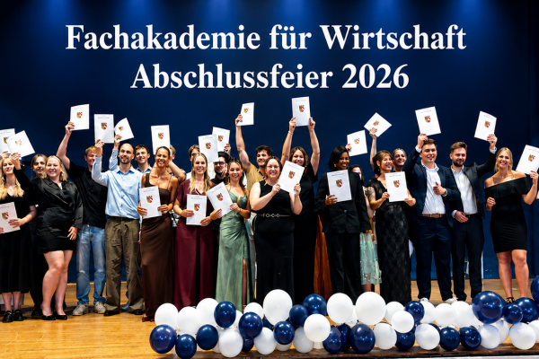 Abschlussfeier 2026 - Fachakademie für Wirtschaft