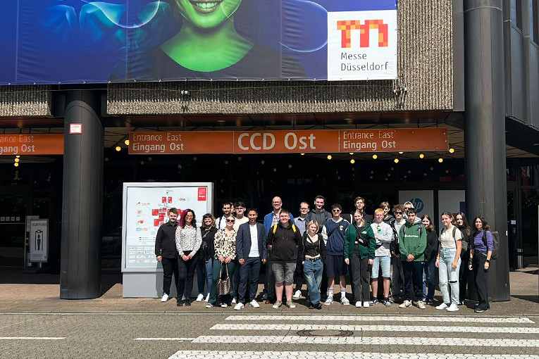 Besuch der DRUPA 2024, Bild © B6 / Stadt Nürnberg