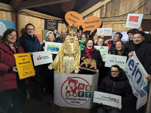 Kinderweihnacht 2024 Bündnis Fair Toys