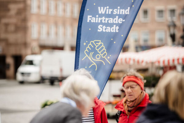 Faires Frühstück auf dem Hauptmarkt