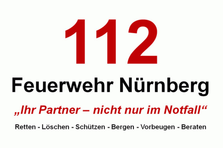 Notruf 112 - Feuerwehr Nürnberg