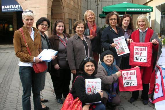 Equal Pay Day am 25.3.11