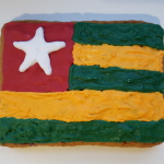 Togo Flagge Lebkuchen