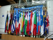 Flaggen des Europäischen Parlaments