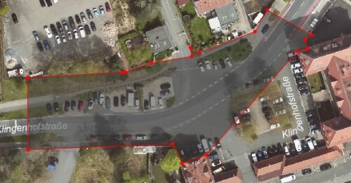 Klingenhofstraße © Geobasisdaten: © Stadt Nürnberg, Geo und © Bayerische Vermessungsverwaltung