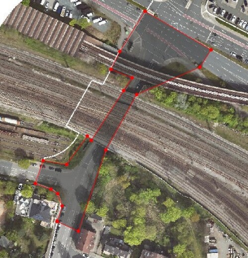 Höfener Straße © Geobasisdaten: © Stadt Nürnberg, Geo und © Bayerische Vermessungsverwaltung