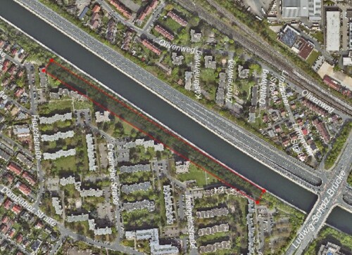 Kavalastraße © Geobasisdaten: © Stadt Nürnberg, Geo und © Bayerische Vermessungsverwaltung