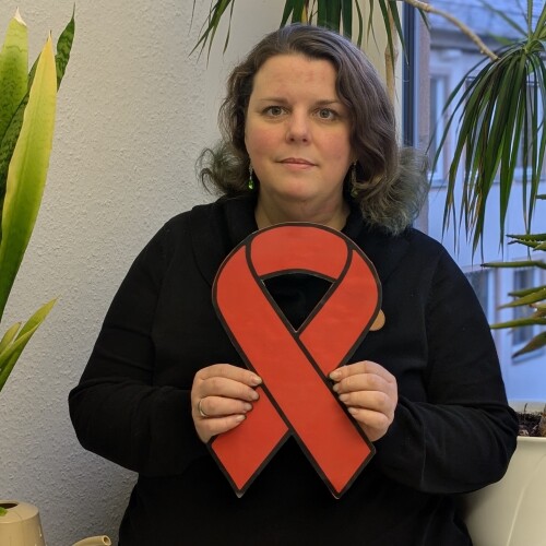 Online-Aktion, Welt-AIDS-Tag 2025, Cathrin, IT- Sachbearbeitung, Gesundheitsamt