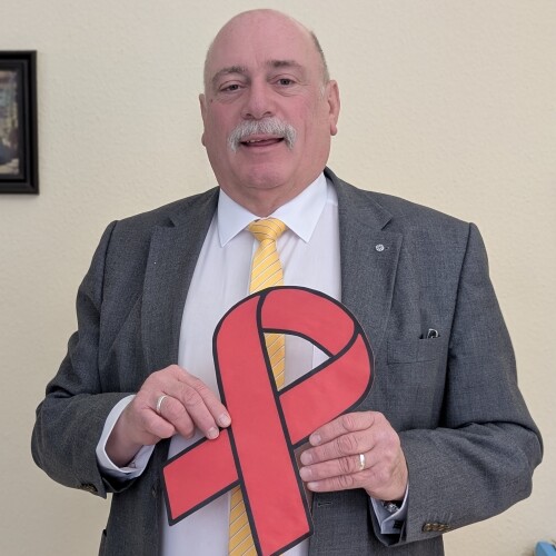 Online-Aktion zum Welt-AIDS-Tag 2025, Gesundheitsamtsleitung Klaus Friedrich
