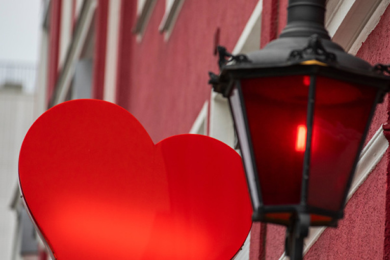 Werbung für Bordell