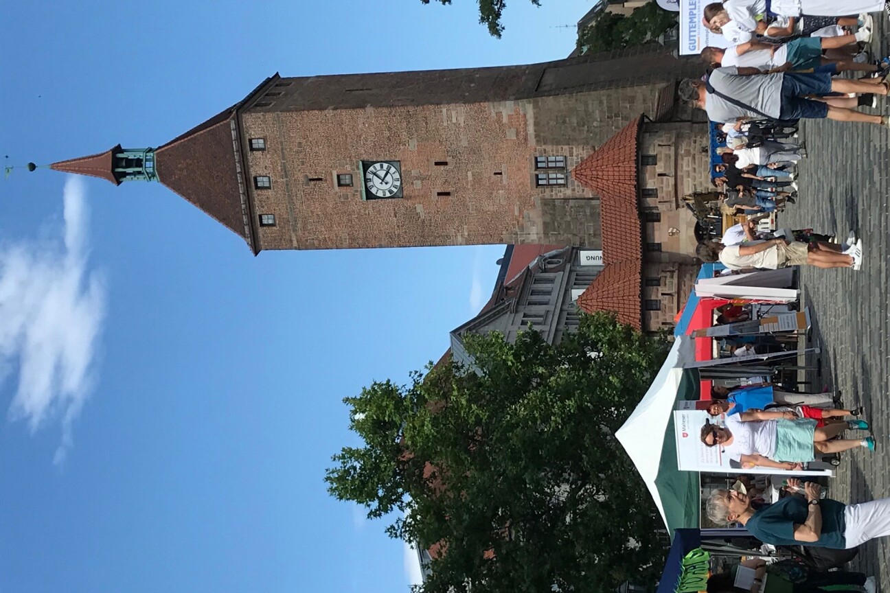 Gesundheitsmarkt, Bild © Dr. Ulrike Goeken-Haidl / Gesundheitsamt Stadt Nürnberg