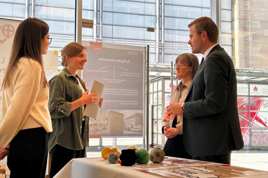 Präventionstag im ehemaligen Galeria Kaufhof, Bild © Dr. Ulrike Goeken-Haidl / Gesundheitsamt Stadt Nürnberg