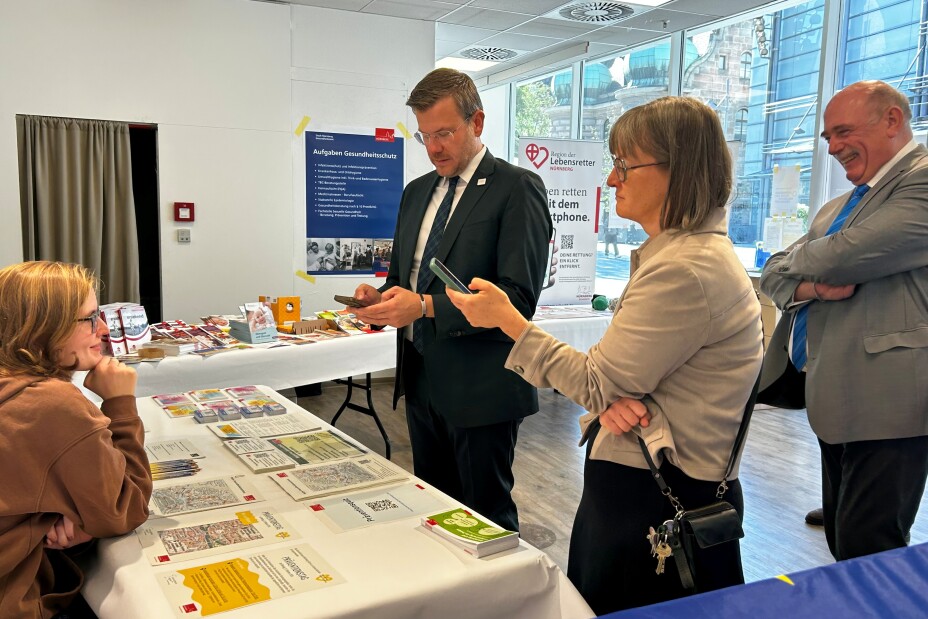 Digitale Gesundheitsrallye am Präventionstag, Bild © Dr. Ulrike Goeken-Haidl / Gesundheitsamt Stadt Nürnberg