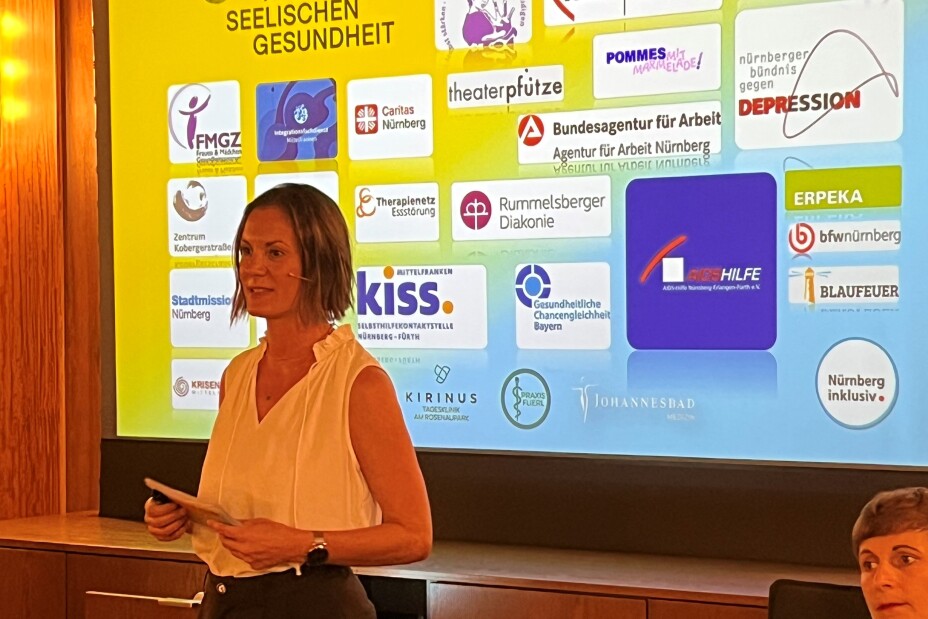 Bild © Janina Barth/Gesundheitsamt Stadt Nürnberg Die Kooperationspartner der dritten Woche der seelischen Gesundheit, Bild © Janina Barth/Gesundheitsamt Stadt Nürnberg