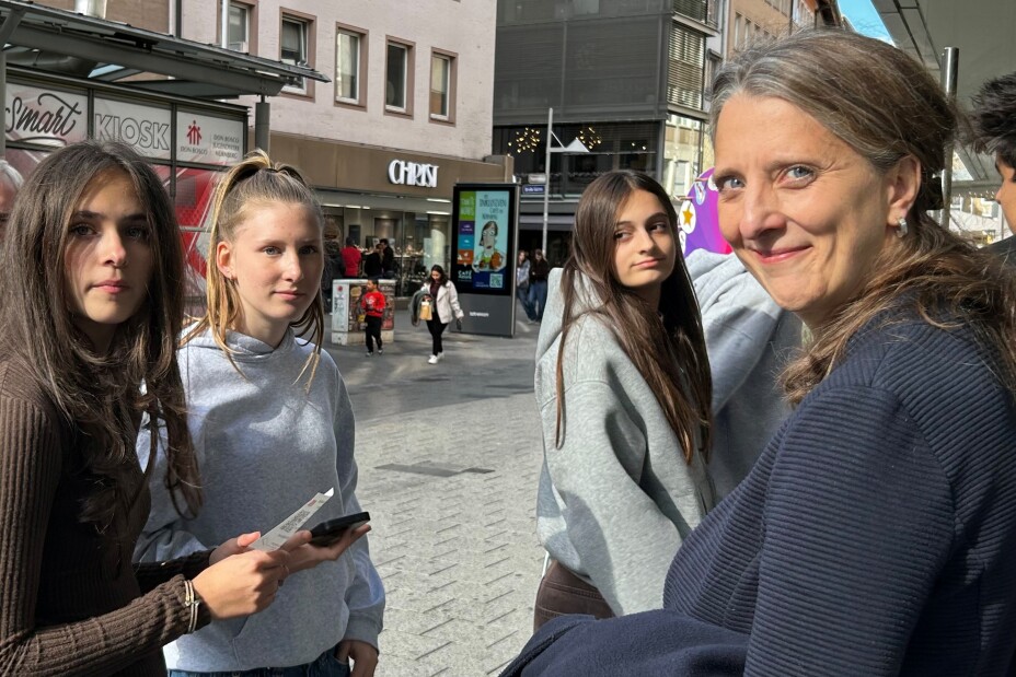 Präventionstag mit Nina Gremme, Bild © Dr. Ulrike Goeken-Haidl / Gesundheitsamt Stadt Nürnberg