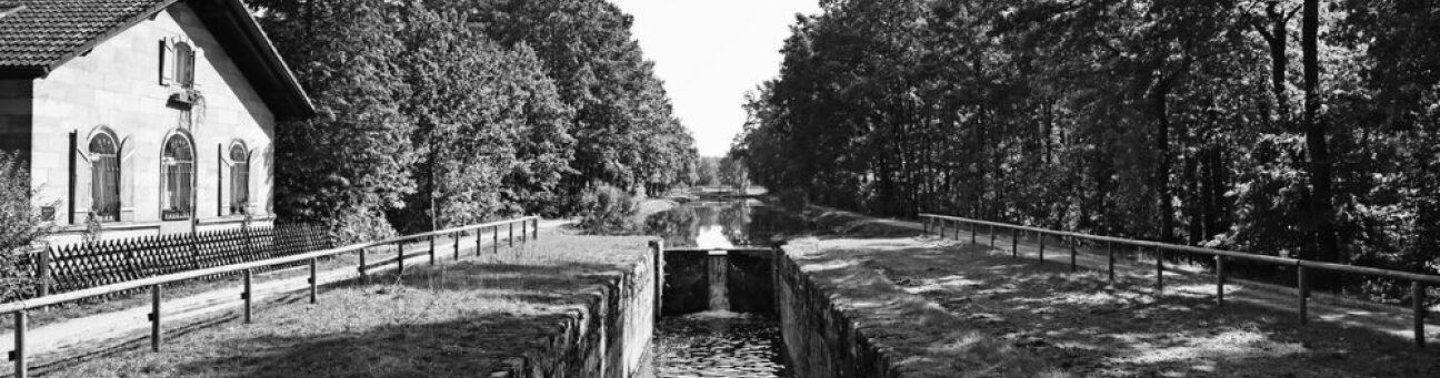 Schleuse am Ludwig-Donau-Main-Kanal