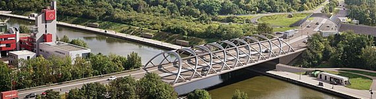 Visualisierung neue Hafenbrücke_Panorama, Bild © Christian Höhn / SÖR