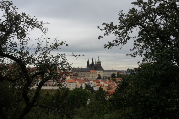 Sicht auf Prag
