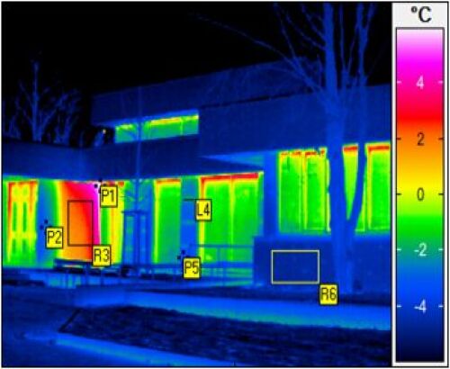 Thermografie Gemeinschaftshaus Langwasser